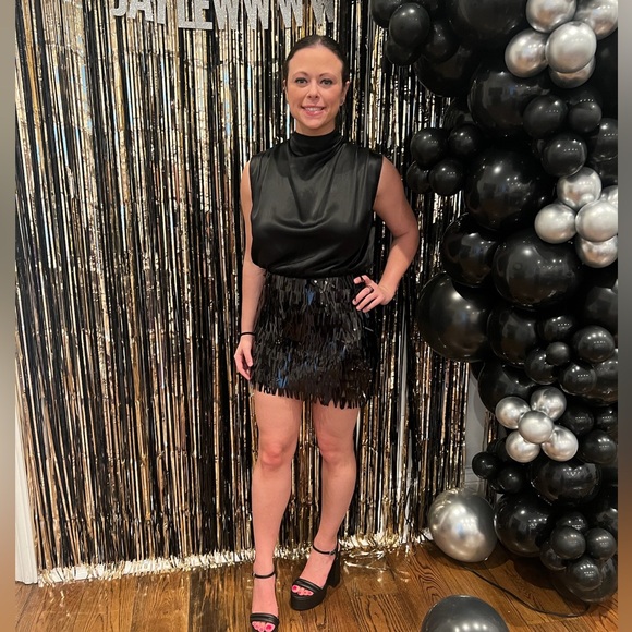 Amanda Uprichard Simran Mini Dress - Size Medium - Picture 5 of 5